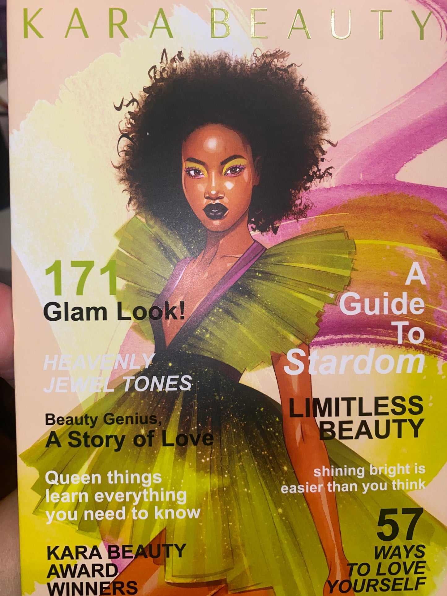 Kara Beauty jewel Magazine Palette